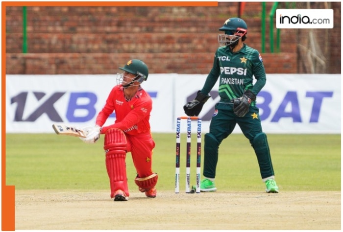 Zimbabwe beat Mohammad Rizwan led-Pakistan by 80 runs in a rain-affected match, climb 1-0 lead in the series