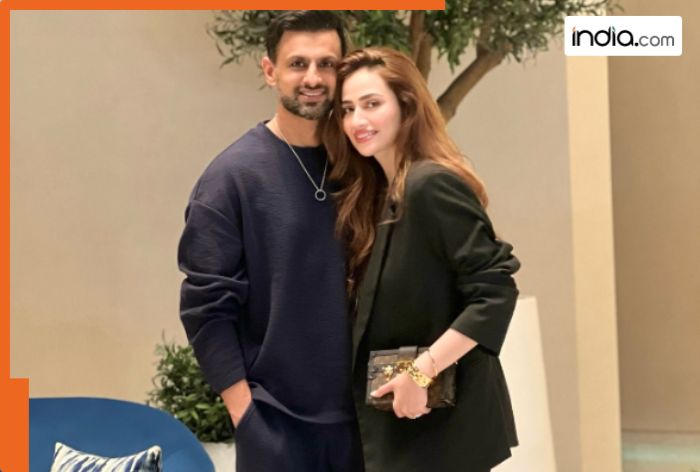 Sana Javed’s romantic pics with husband Shoaib Malik go viral, fans take dig at Sania Mirza