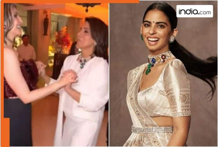 Wait, what! Is Neetu Kapoor wearing Isha Ambani's iconic 'Navratan' necklace? Here is what netizens think