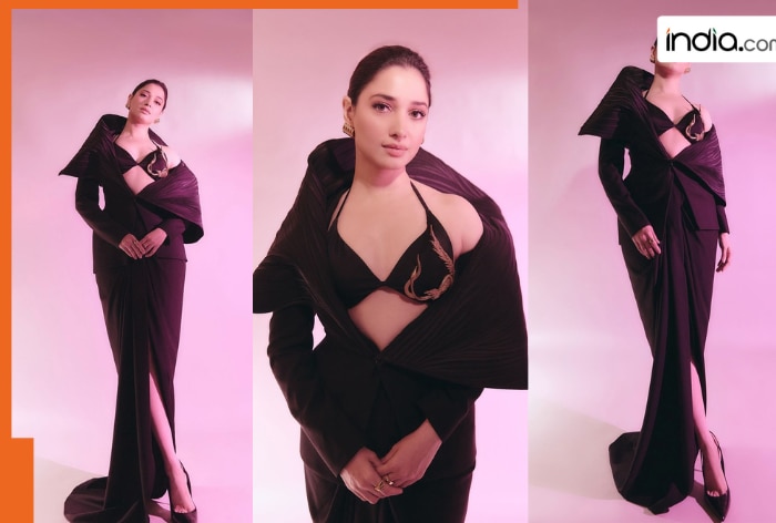 Tamannaah Bhatia turns up the heat in hot Gaurav Gupta Couture for Sikandar Ka Muqaddar traile