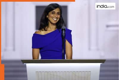 usha vance purple dress Usha Vance cradles her growing baby bump in chic lilac ensemble as she joins husband JD in Hungary