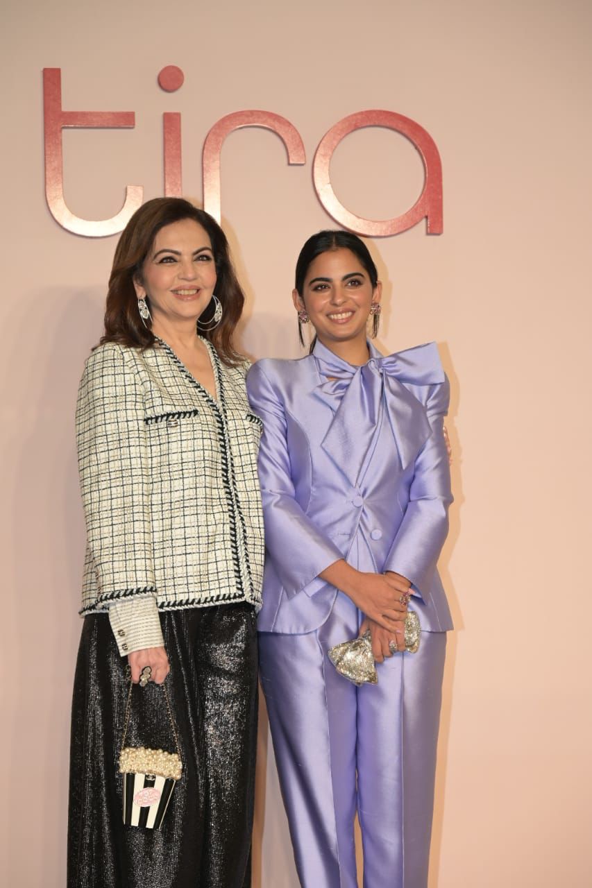 Isha Ambani and Nita Ambani and their quirky bags!