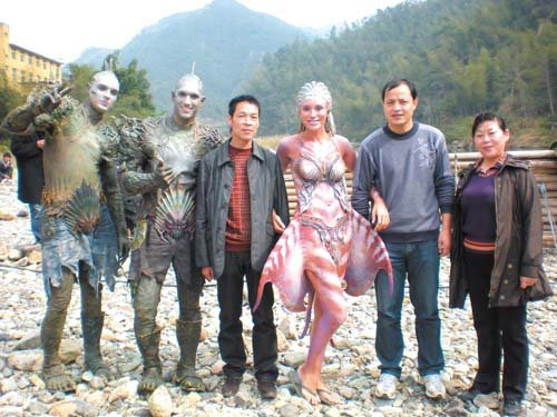 Cast and crew of Empires of the Deep