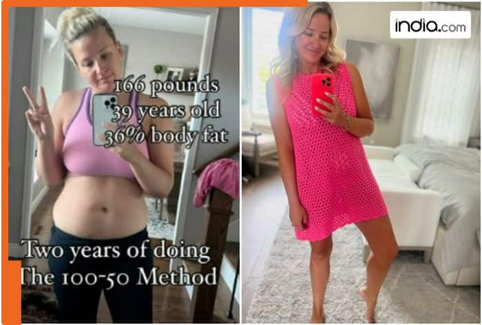 Woman Loses 13 Kgs with 100-50 Diet Method