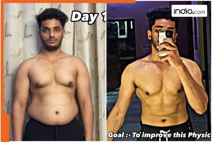 Weight loss journey of Dhruv Taya