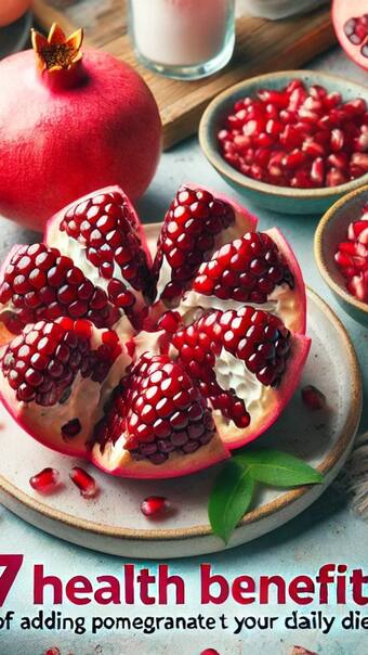 7 health benefits of adding pomegranate to your daily diet