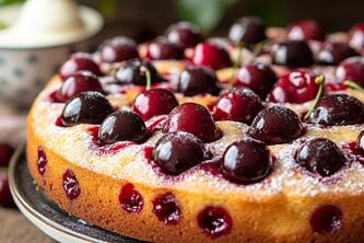 Unlock The Secret To Perfect Cherry Cake With This Easy Recipe