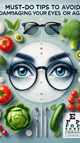7 must-do tips to avoid damaging your eyes with age