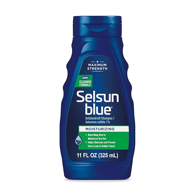 Selsun Blue Medicated Moisturizing Dandruff Shampoo 