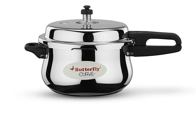 Butterfly Curve 5.5 Litres Pressure Cooker&nbsp;