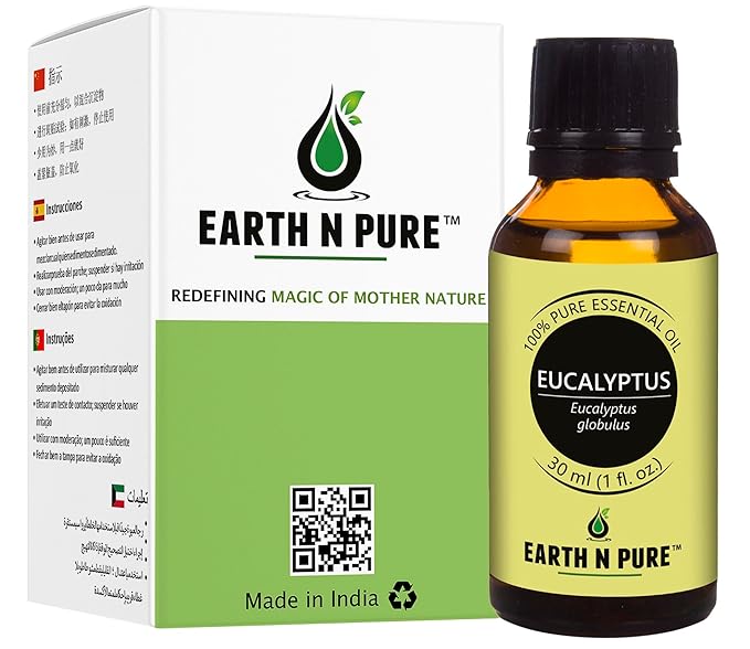 Earth N Pure Eucalyptus Essential Oil 