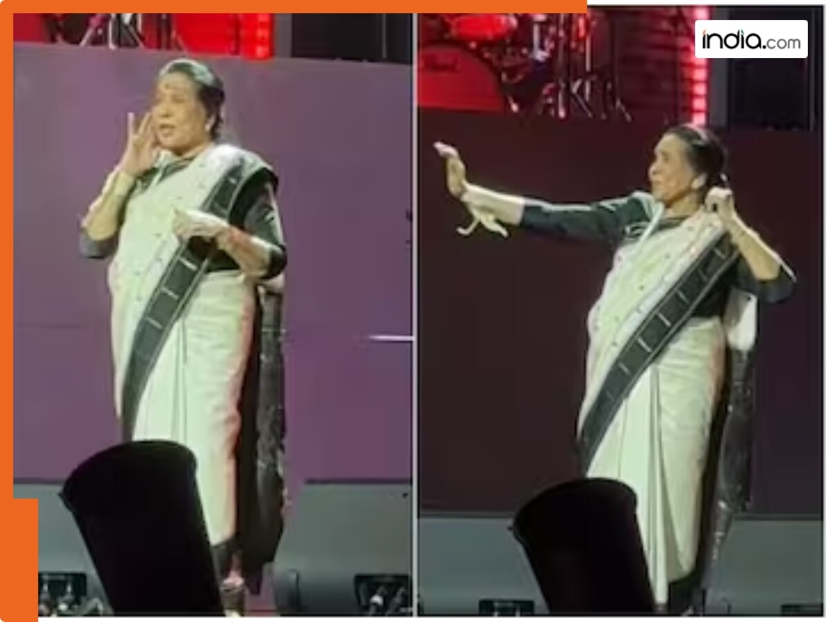 करण औजला के ‘तौबा तौबा’ की फैन हुईं आशा भोसले, हुक स्टेप के साथ किया डांस; देखें Video