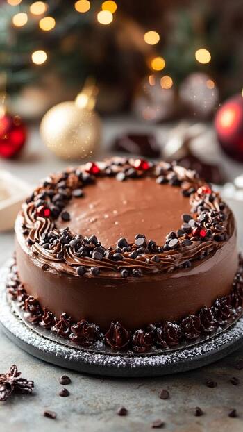 Bake The Perfect Choco Chip Cake For Christmas Eve In Just 5 Steps