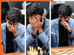 D Gukesh started crying with joy after becoming the youngest chess world champion, see PHOTOS