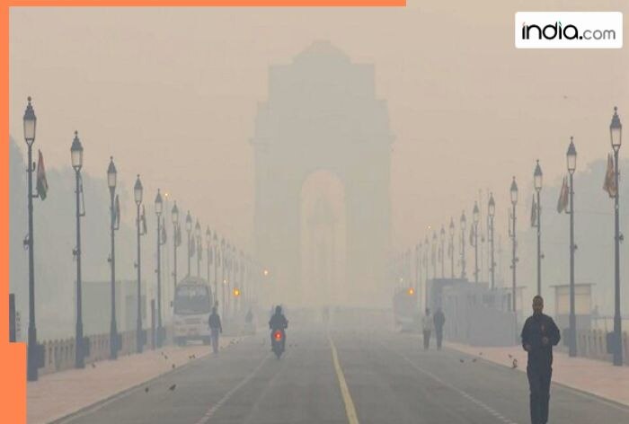 Delhi weather, AQI update: Air quality remains ‘severe’ above 400 despite light rainfall, no improvement expected, light rains on IMD cards