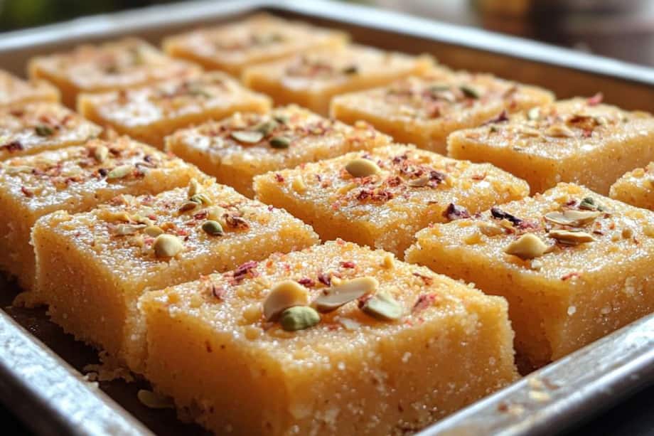 How To Make Rich And Creamy Khoya Plain Burfi At Home