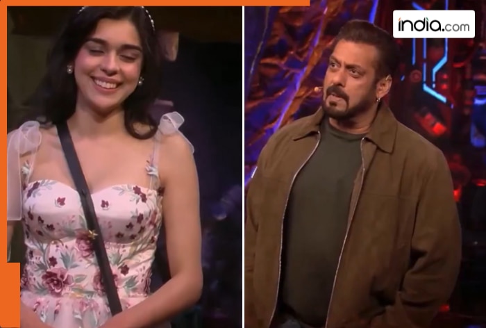 Isha Singh blushes after Salman Khan teases her, netizens speculate Isha is in love with…, watch viral video