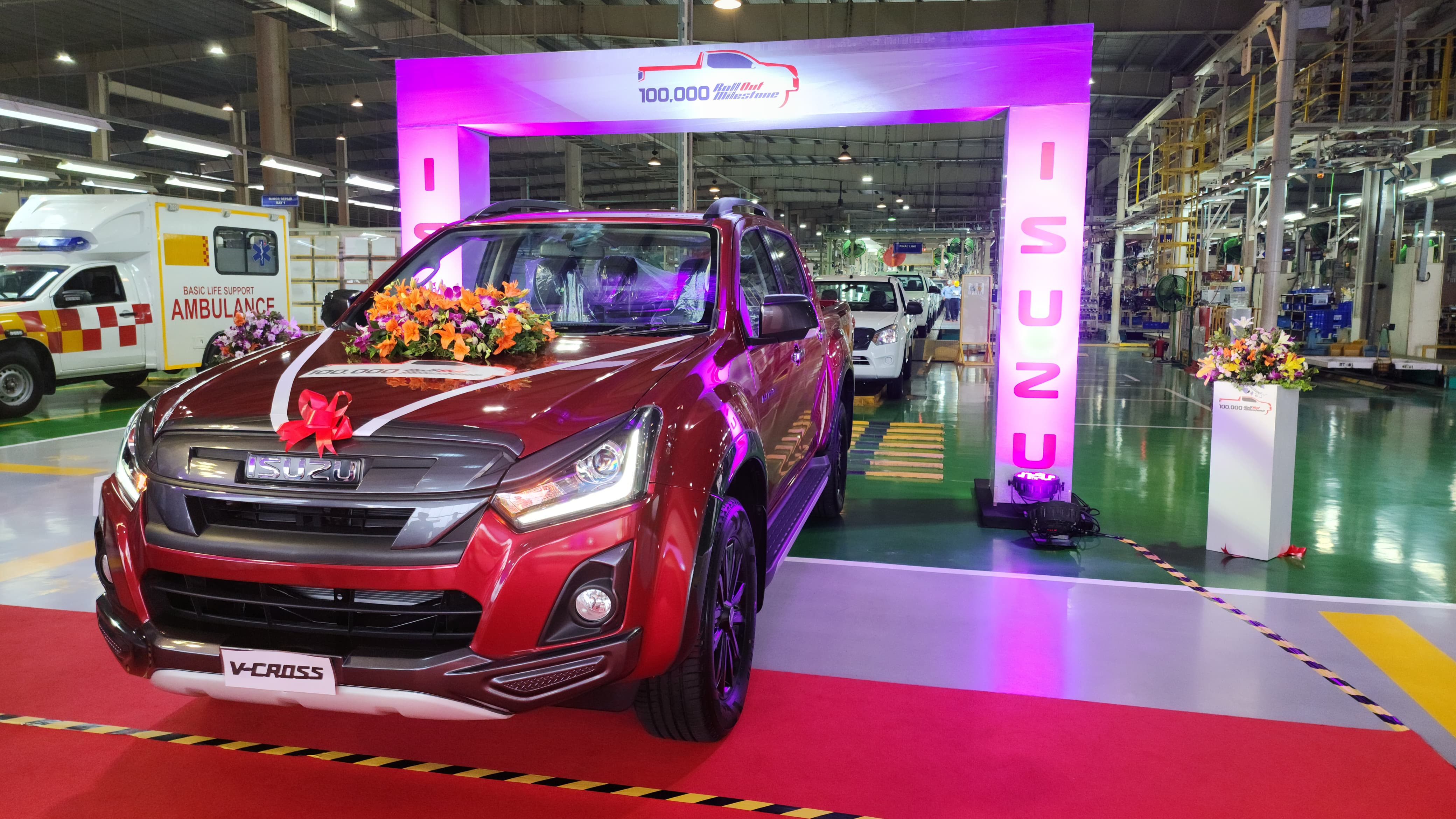 Isuzu Motors India Celebrates Production of 100,000th Vehicle at Sri City Facility