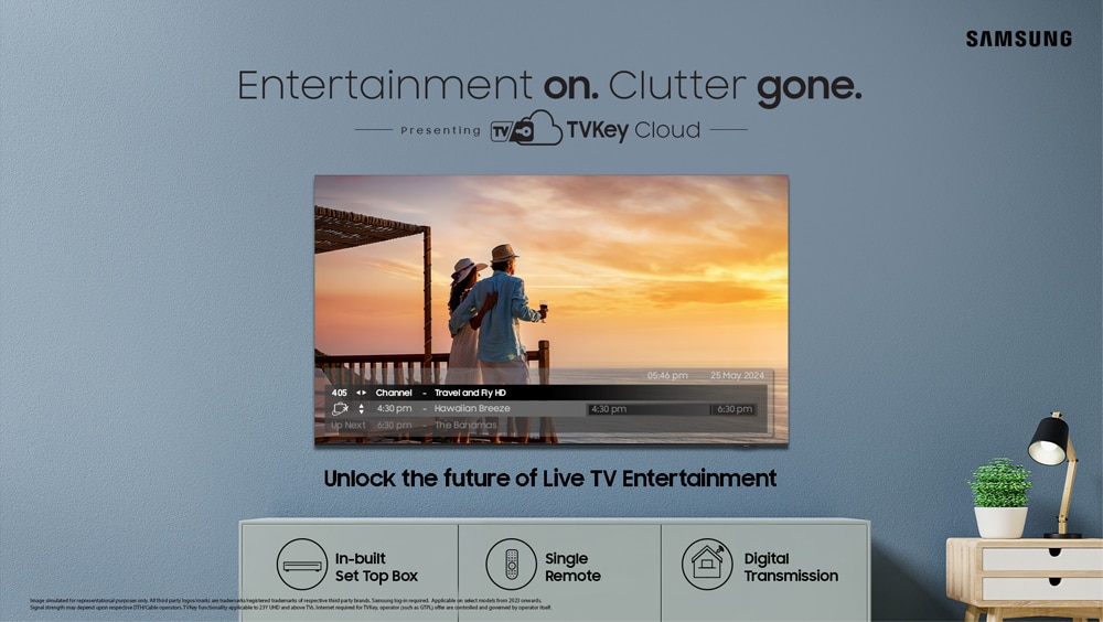 Samsung Revolutionizes Home Entertainment with TVKey Cloud