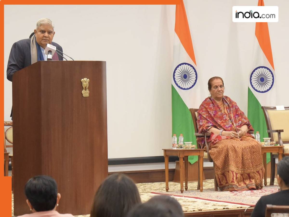 Exclusive: पत्नी सुदेश को सबसे बड़ा चैलेंज मानते हैं वाइस प्रेसिडेंट जगदीप धनखड़