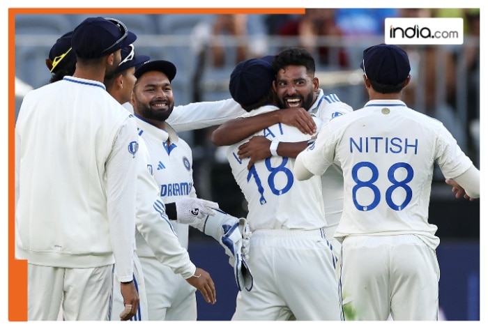 Mohammed Siraj hits Cristiano Ronaldo’s Siuu celebration after removing Matt Renshaw