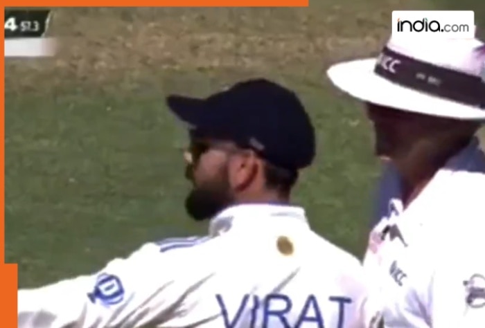 Fans get furious as Mitchel Marsh escapes a clear LBW, Reaction Of Virat Kohli goes viral