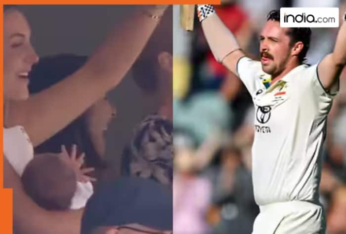Travis Head century, Travis Head century against India, Travis Head ton in BGT, Travis Head century in Border Gavaskar Trophy, Travis Head's wife reaction, Travis Head's wife reaction over his century, Travis Head's wife reaction on his century, India vs Australia, IND vs AUS, BGT 2024-25, Border Gavaskar Trophy 2024-25, cricket, cricket news, sports news