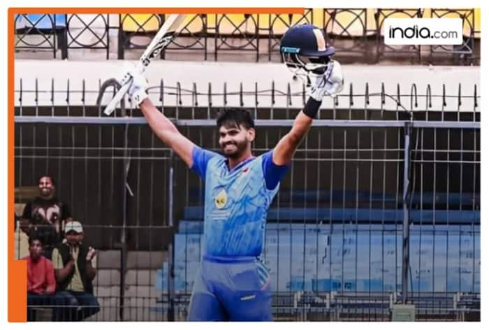 Vijay Hazare Trophy,Shreyas Iyer runs in 2024,Shreyas Iyer in 2024,Shreyas Iyer cventury,Shreyas Iyer,Kolkata Knight Riders,IPL 2025 auction, Shreyas Iyer, Shreyas Iyer century, Vijay Hazare Trophy, Vijay Hazare Trophy 2024-25, Mumbai vs Karnataka,