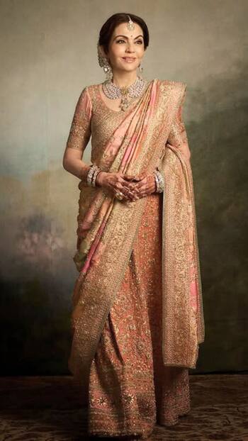 7 times Nita Ambani's saree collection turned our heads