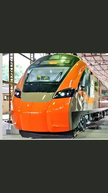 Pictures of Indian first look of Vande Bharat sleeper train shared by Indian Railways