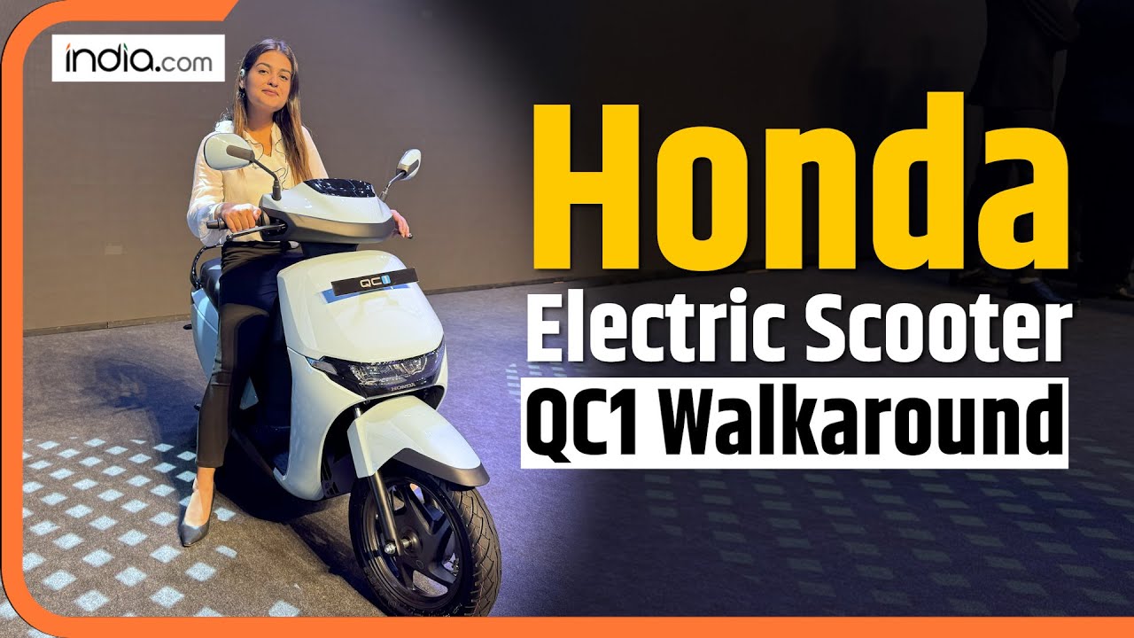 2024 Honda Electric Scooter QC1 Walkaround: Features, Design & Performance!