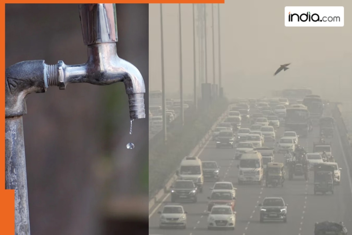 Attention India Delhi Faces Severe Air Pollution And Shortage Of Water Due To