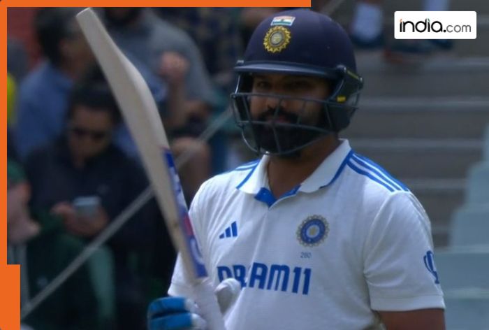 Rohit Sharma FLOPS on his return as Test opener, average drops to 11 in…, WATCH Indian skipper’s dismissal