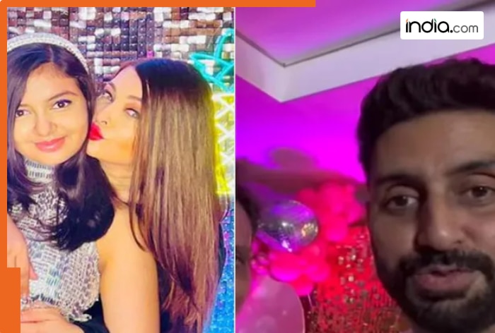 Abhishek Bachchan attended Aaradhya’s birthday party amid divorce rumours with Aishwarya Rai? Viral video reveals… – WATCH