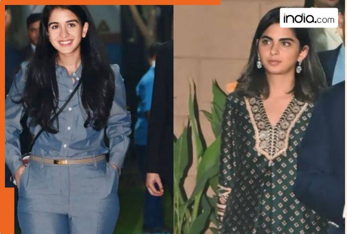 Radhika Merchant and Isha Ambani at school annual function (PC: Yogen Shah)