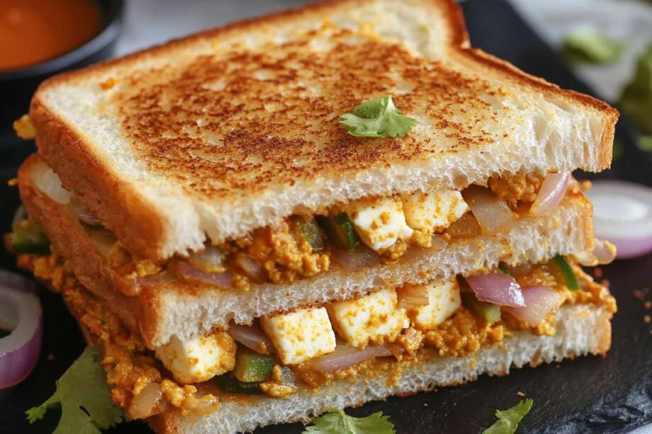 Easy Paneer Onion Sandwich Recipe: A Protein Packed Delight For Any Meal