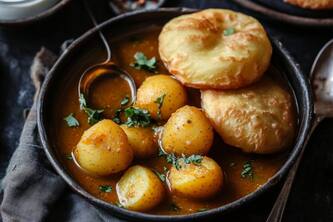 Discover The Secret To Perfect Bihari-Style Aloo Puri At Home