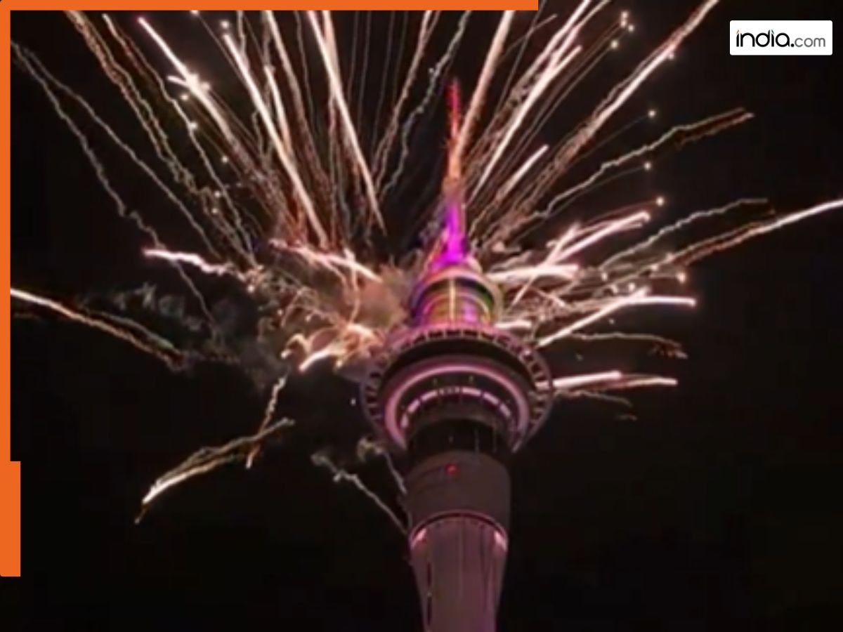 Happy New Year: न्यूजीलैंड में नए साल का आगाज, ऑकलैंड में शानदार आतिशबाजी के साथ 2025 का स्वागत- देखें वीडियो