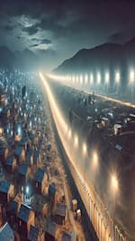 ये है भारत-पाक सीमा पर बसा अंतिम गांव, यहां हर रात होती है दिवाली