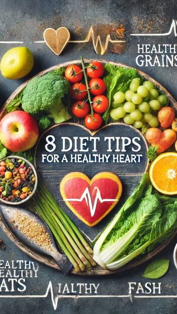 8 diet tips for a healthy heart