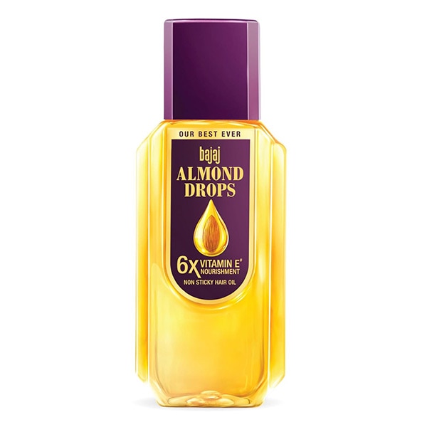 Bajaj Almond Drops Hair Oil, Light and Non-Sticky, Hair Fall Control