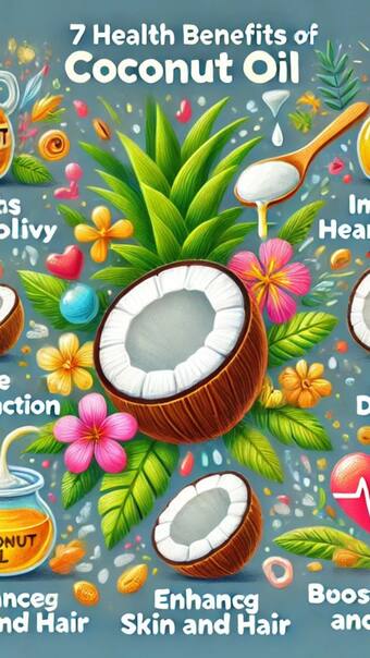 7 health benefits of consuming coconut oil