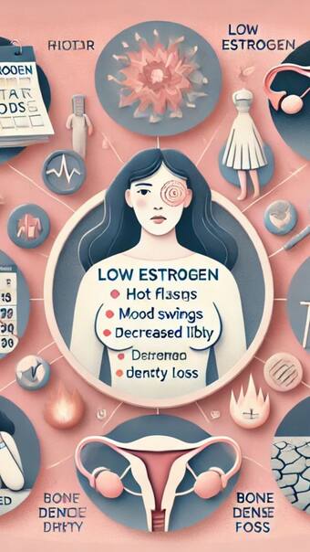7 low estrogen signs to watch out for