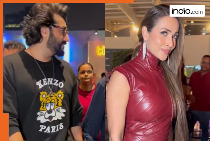 Malaika Arora, Arjun Kapoor reunite months after announcing  break-up, netizens say, ‘Inke relationship…’, watch viral video