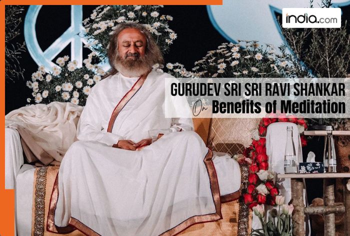 Gurudev Sri Sri Ravi Shankar reveals the Benefits of Meditation, calls it the food for…