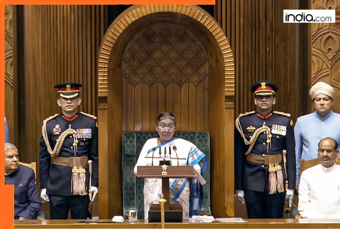 ‘India growing despite global instability…’: President Droupadi Murmu addresses joint session of Parliament – Full speech