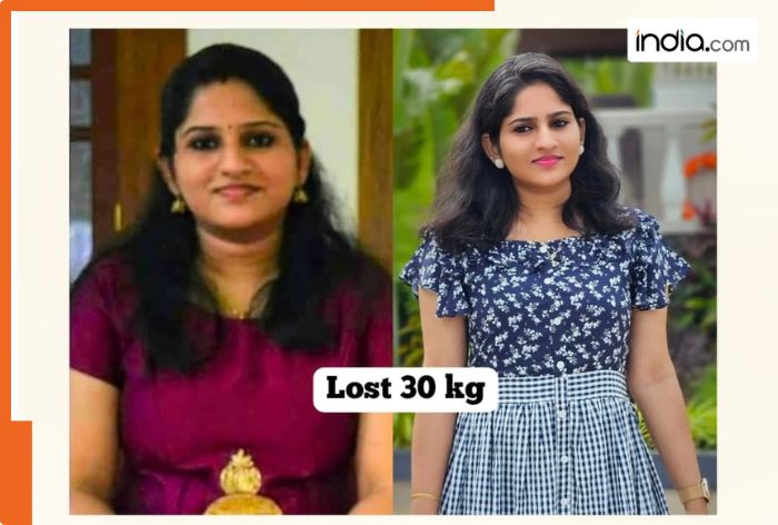 Weight loss story: Woman who reduced 30 kgs shares how to lose 15kgs in 4 months by drinking…