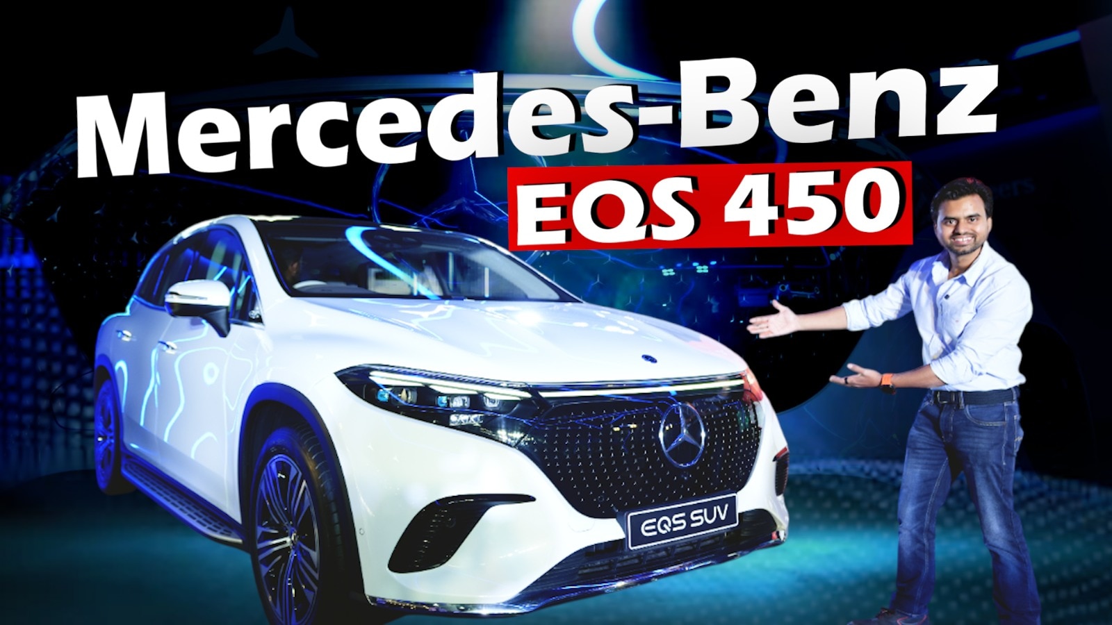 Mercedes-Benz EQS 450 SUV First Look: Luxury 5-Seater Electric SUV