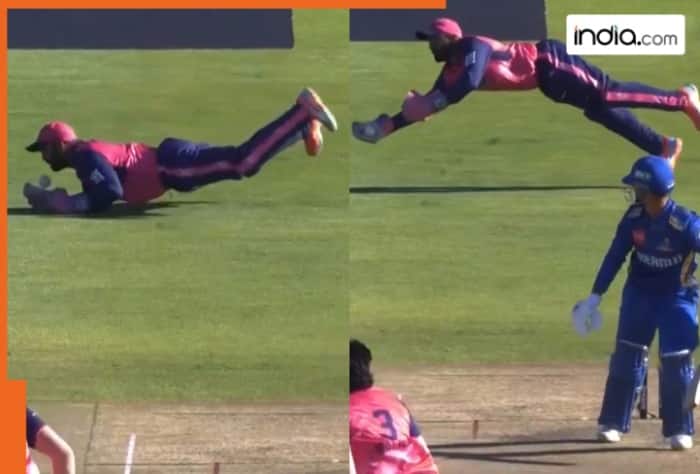 Dinesh Karthik, Dinesh Karthik catch, Dinesh Karthik catch video, Dinesh Karthik news, Dinesh Karthik latest news, Dinesh Karthik news updates, Dinesh Karthik outsmarts MS Dhoni, Dinesh Karthik beats MS Dhoni, Dinesh Karthik one-handed catch, Dinesh Karthik wicketkeeping, Dinesh Karthik best catches, SA20 2025, Dinesh Karthik in SA20 2025, Dinesh Karthik one-handed catch in SA20 2025, cricket, cricket news, sports news