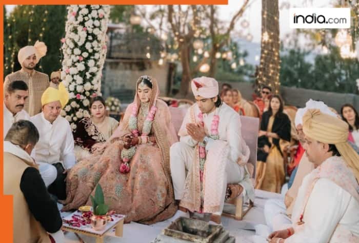 Neeraj Chopra, Himani Mor, Neeraj Chopra marriage, Himani Mor marriage, Neeraj Chopra shagun, Neeraj Chopra Honeymoon, Sports, Sports news, latest sports news,